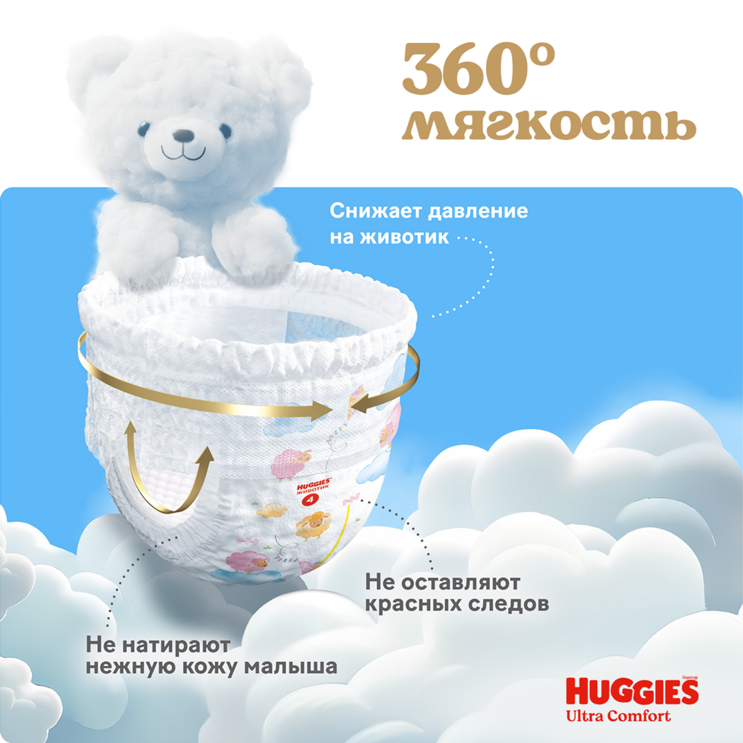 Трусики Huggies Ultra Comfort для девочек 3 (6-11) 54 шт. - фото 5
