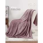 Плед Solo Decorica Лиловый велсофт 150 x 200 см