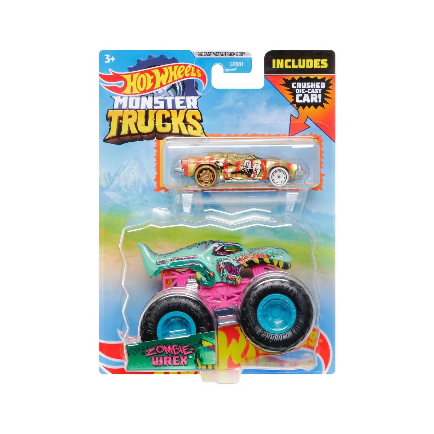 Машина Hot Wheels Monster Truck HDC03 GRH81/HDC03 - фото 1