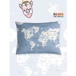 Наволочка BRAVO kids dreams Мэпс 50 x 70 см 1 шт.