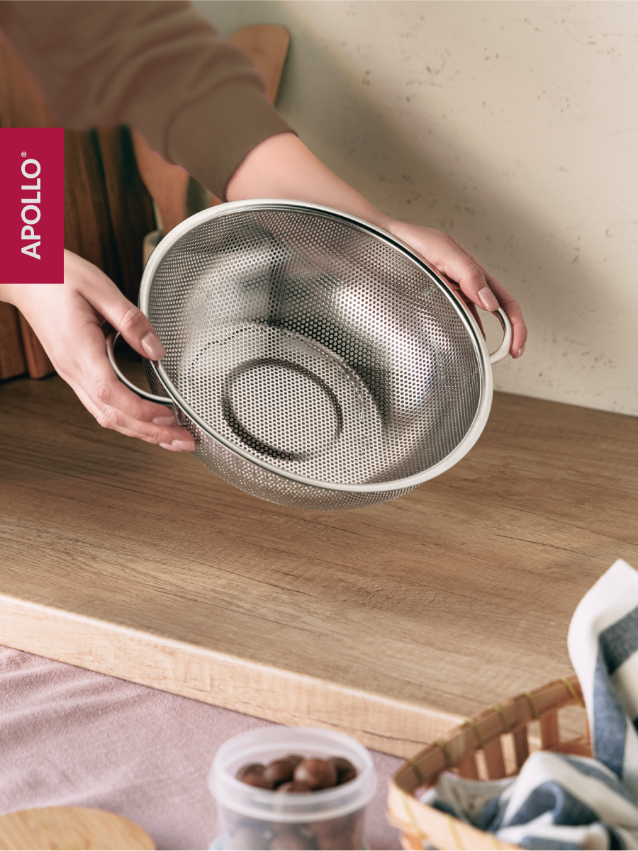 Дуршлаг металлический APOLLO 25 см - фото 9