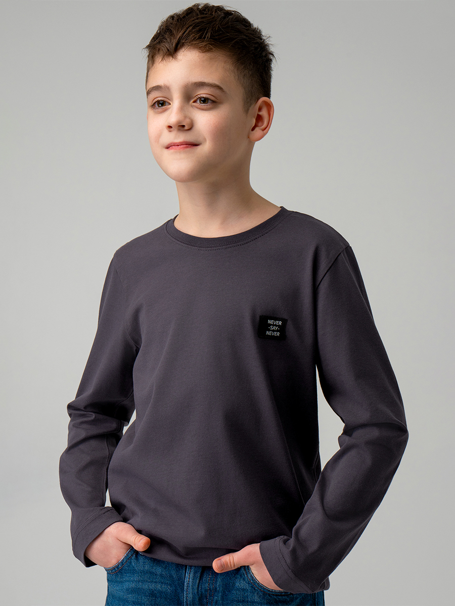 Лонгслив BONITO KIDS SS6096графитовый - фото 8