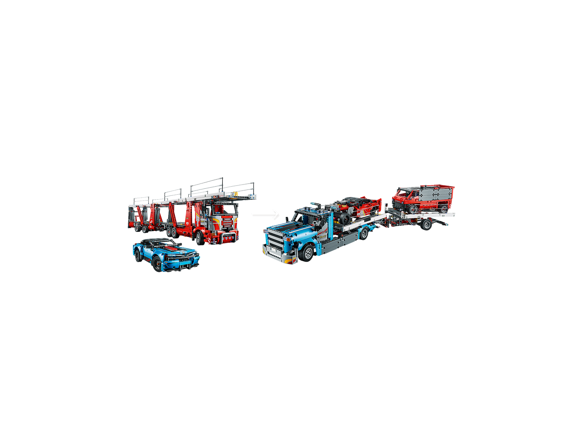 Конструктор LEGO Technic 42098 2493 дет. - фото 3