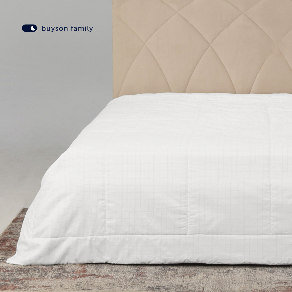 Летнее одеяло buyson BuyMild, 200х200 см, микрофибра с карбоновой нитью - фото 7