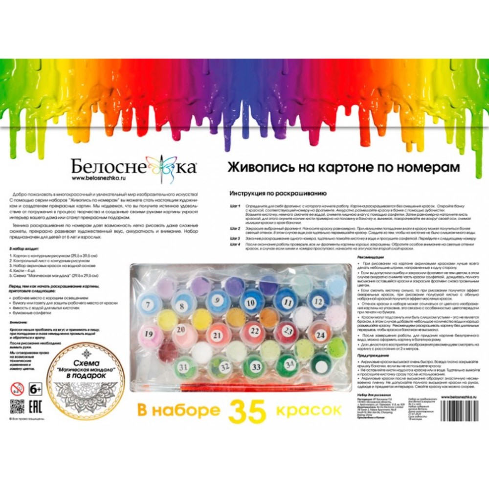 Картина по номерам Белоснежка Нежные ирисы - фото 5