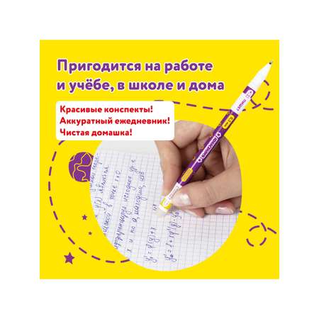 Ручка со стираемыми чернилами Юнландия 12 шт.