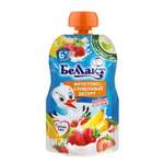 Пюре Беллакт банан-клубника со сливкам с 6 мес 90 г