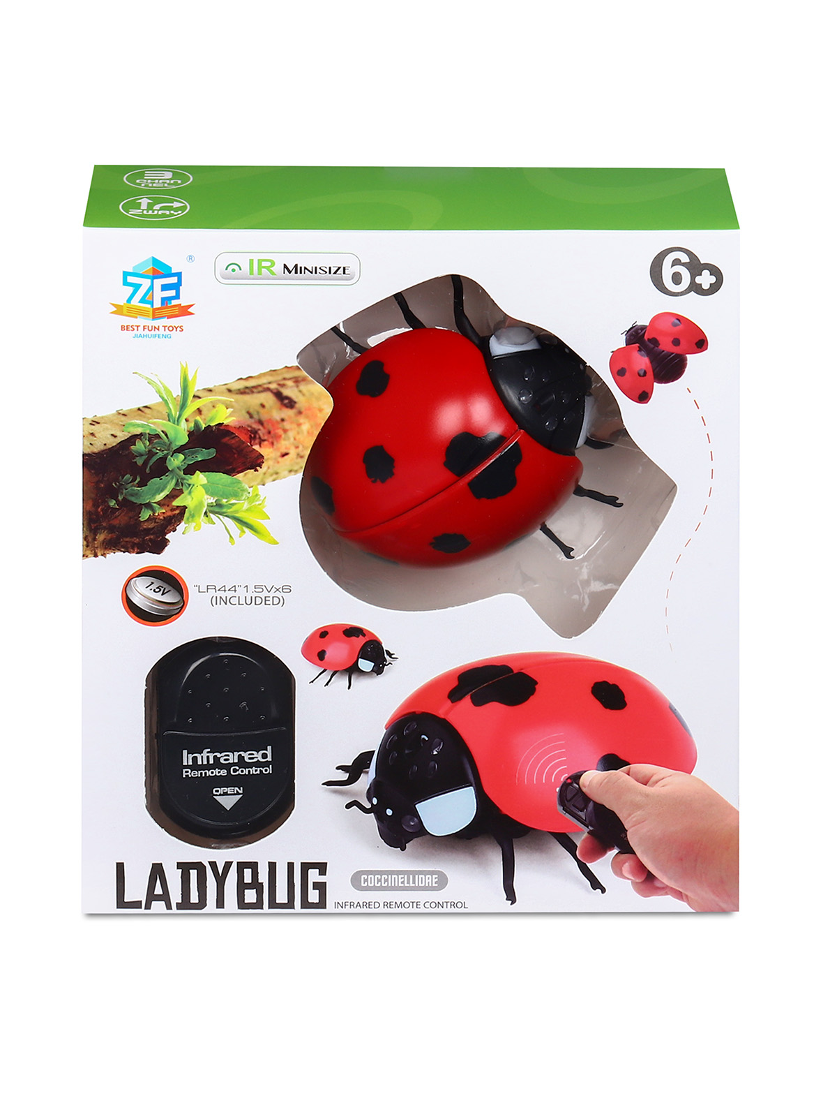 Насекомое РУ AUTODRIVE Божья коровка - фото 17