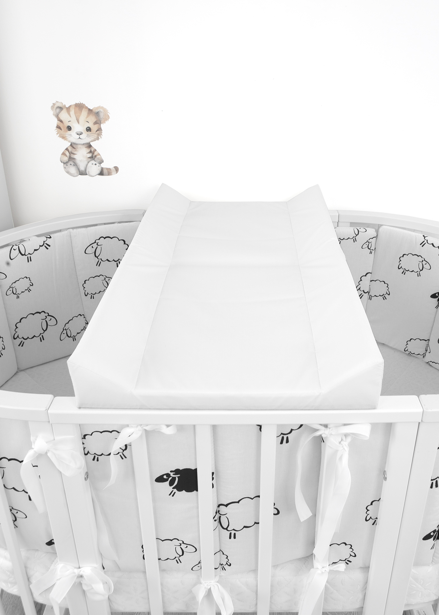 Пеленальная доска БОНЯМ овечки - фото 7