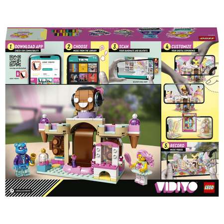 Конструктор LEGO VIDIYO Candy Castle Stage блочный