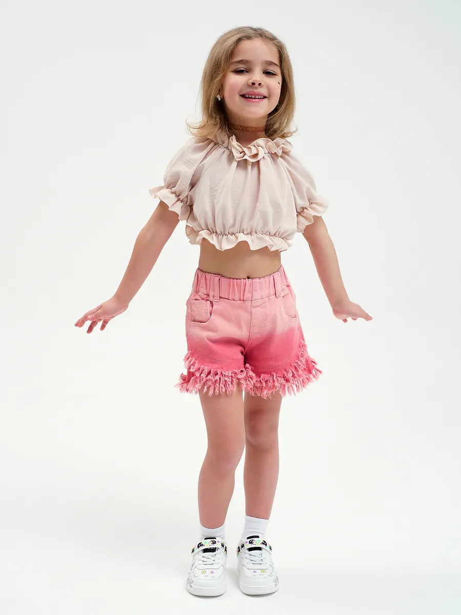 Топ RuStyle Топ-рюшк-однот-беж - фото 5