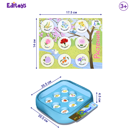 Настольная игра EdiToys Лото