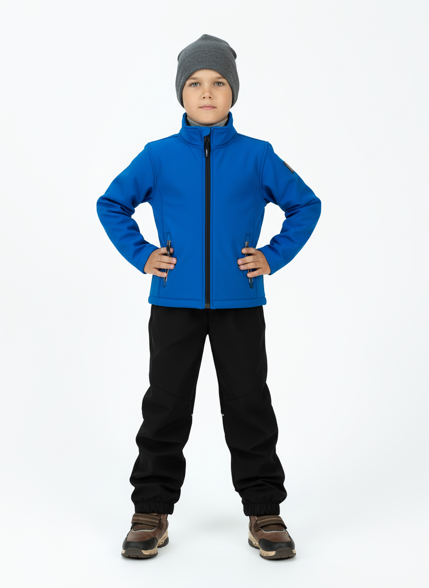 Брюки Arctic kids 10-034 черный - фото 2