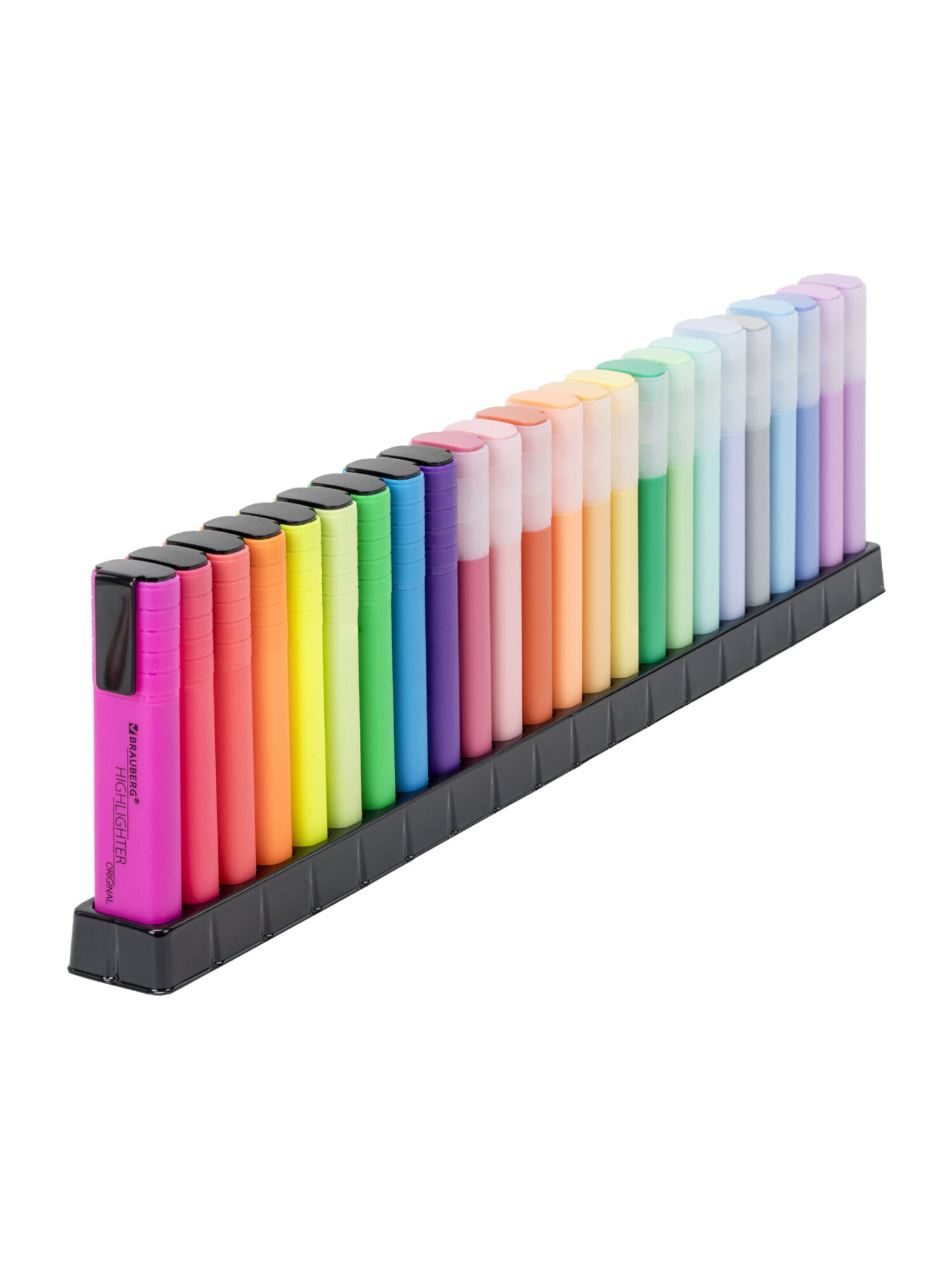 Текстовыделители Brauberg 24 шт. - фото 1