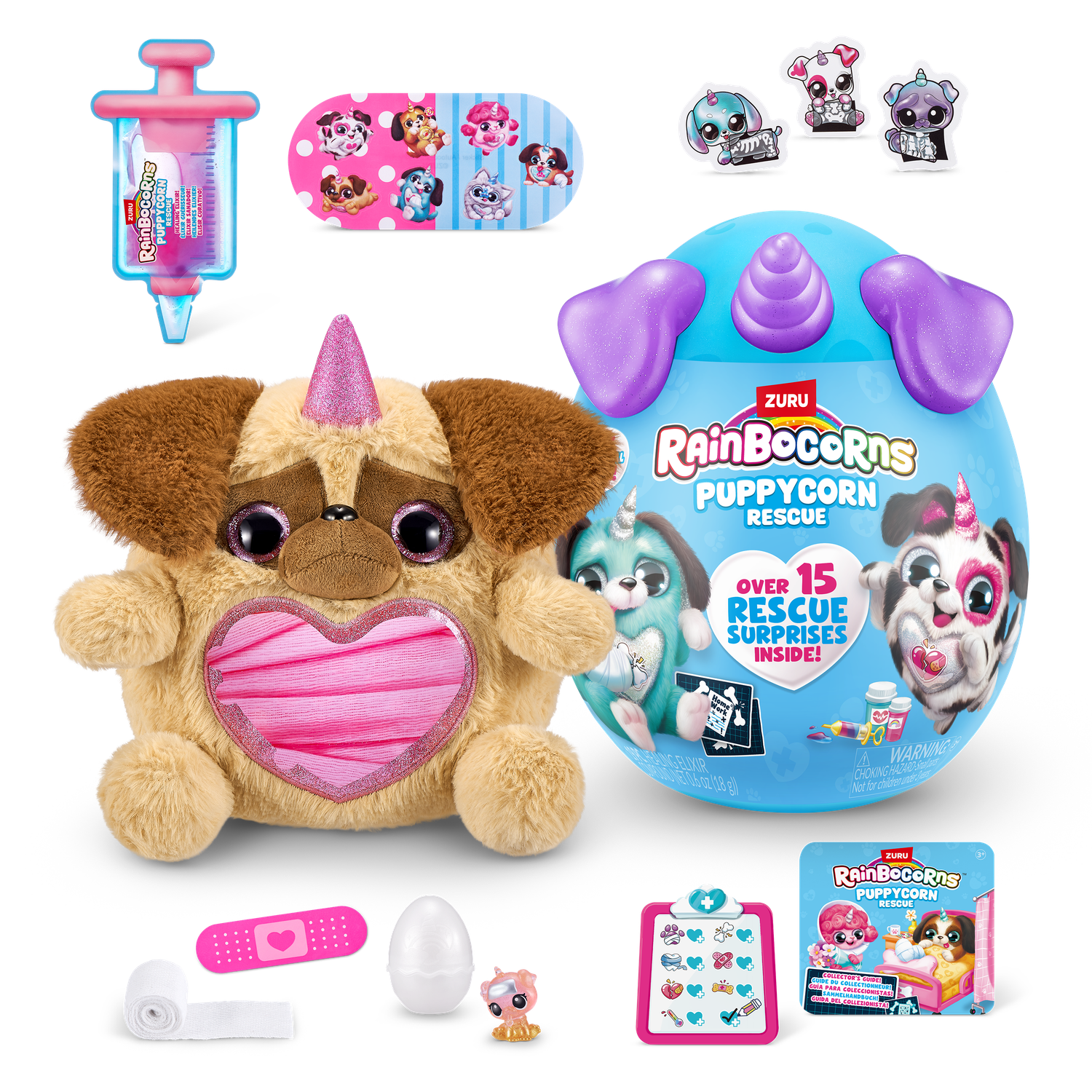 Фигурка Zuru Rainbocorns Puppycorn - фото 12