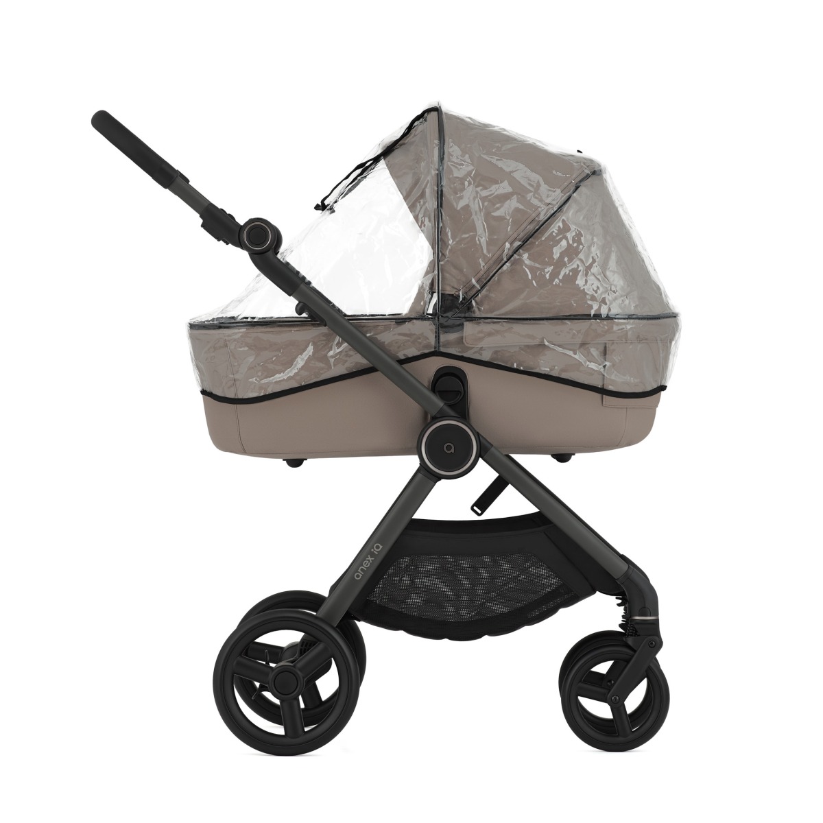 Коляска 2в1 Anex IQ Base 2025 Linen бежевый - фото 9