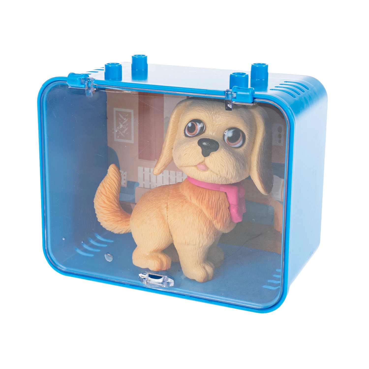 Игровой набор Bondibon Лапа дружбы Щенок розовый бант - фото 5