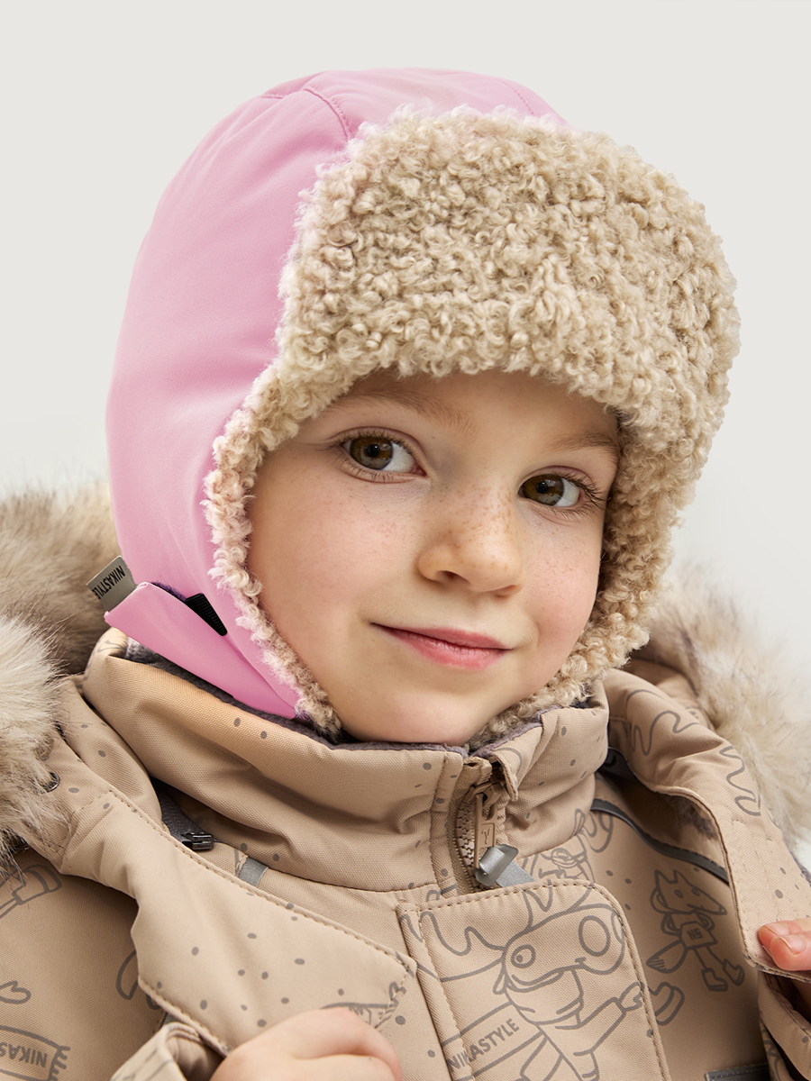 Шапка NIKASTYLE 11з16325 орхидея - фото 1