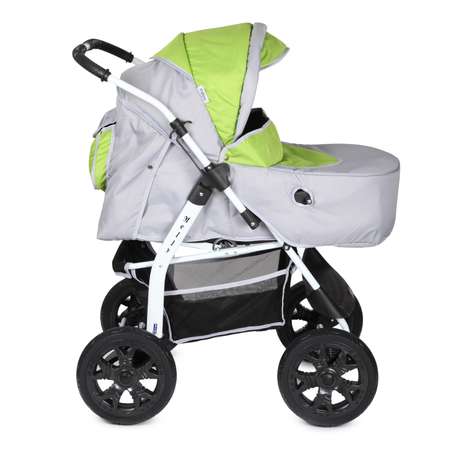 Коляска трансформер Babyton Grey-Green