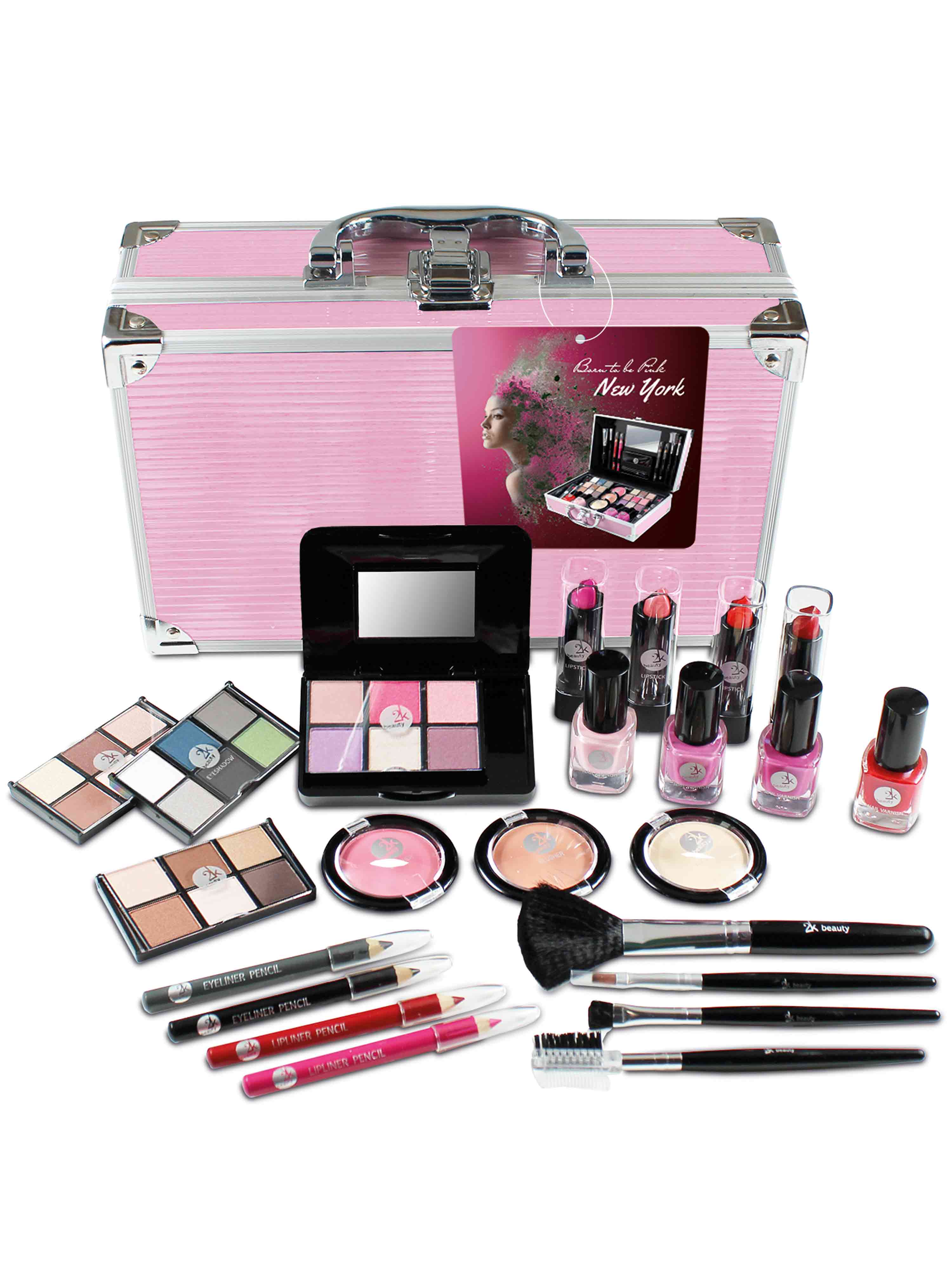 Косметический набор 2K Beauty New York pink - фото 8