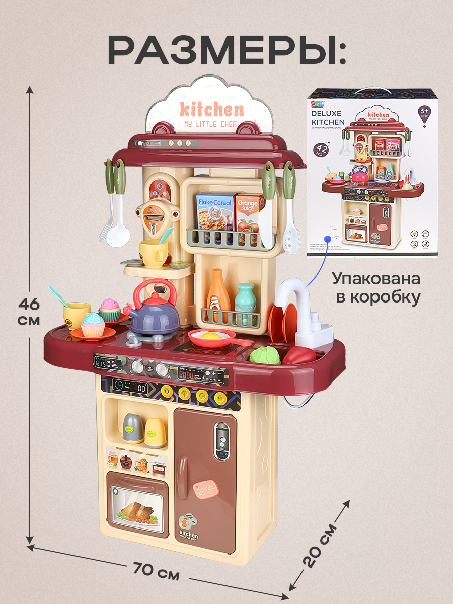 Игрушечная кухня Рыжий кот - фото 3