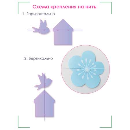 Гирлянды Открытая планета Весна
