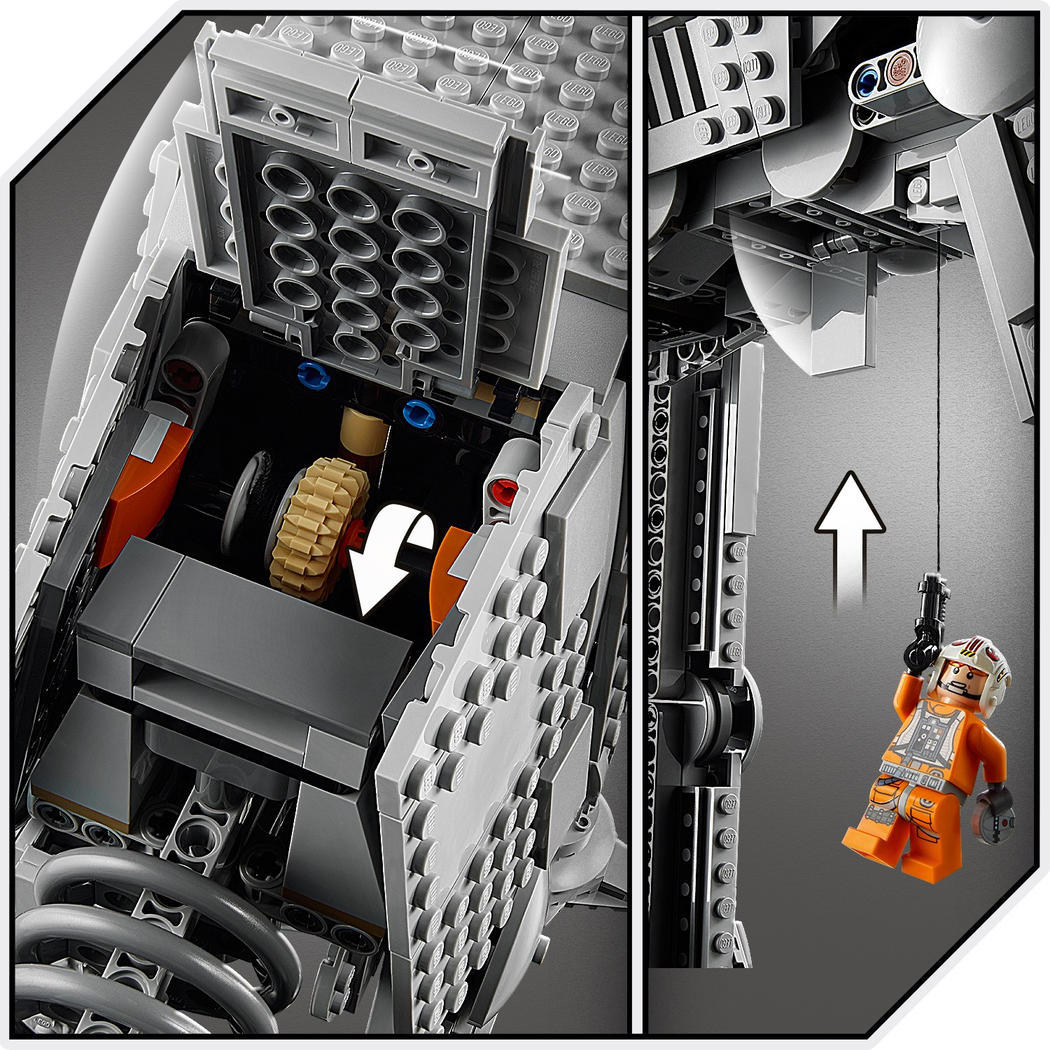 Конструктор LEGO Star Wars AT-AT блочный - фото 11