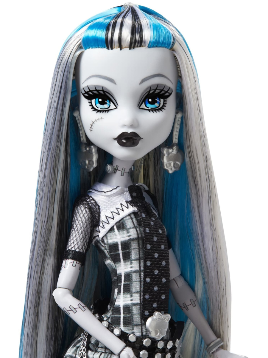 Кукла модельная Monster High Фрэнки Штейн высота 27 см HKN29 - фото 6