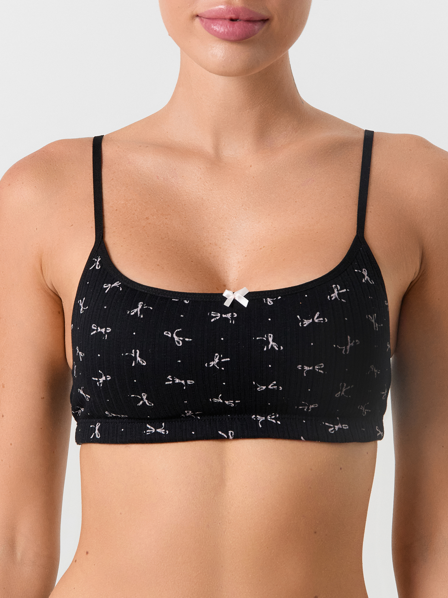 Бюстье Mark Formelle (Марк Формэль) 512592/бантики на черном - фото 1