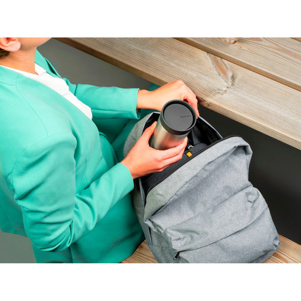 Термокружка Brabantia Make&Take 360мл - фото 8