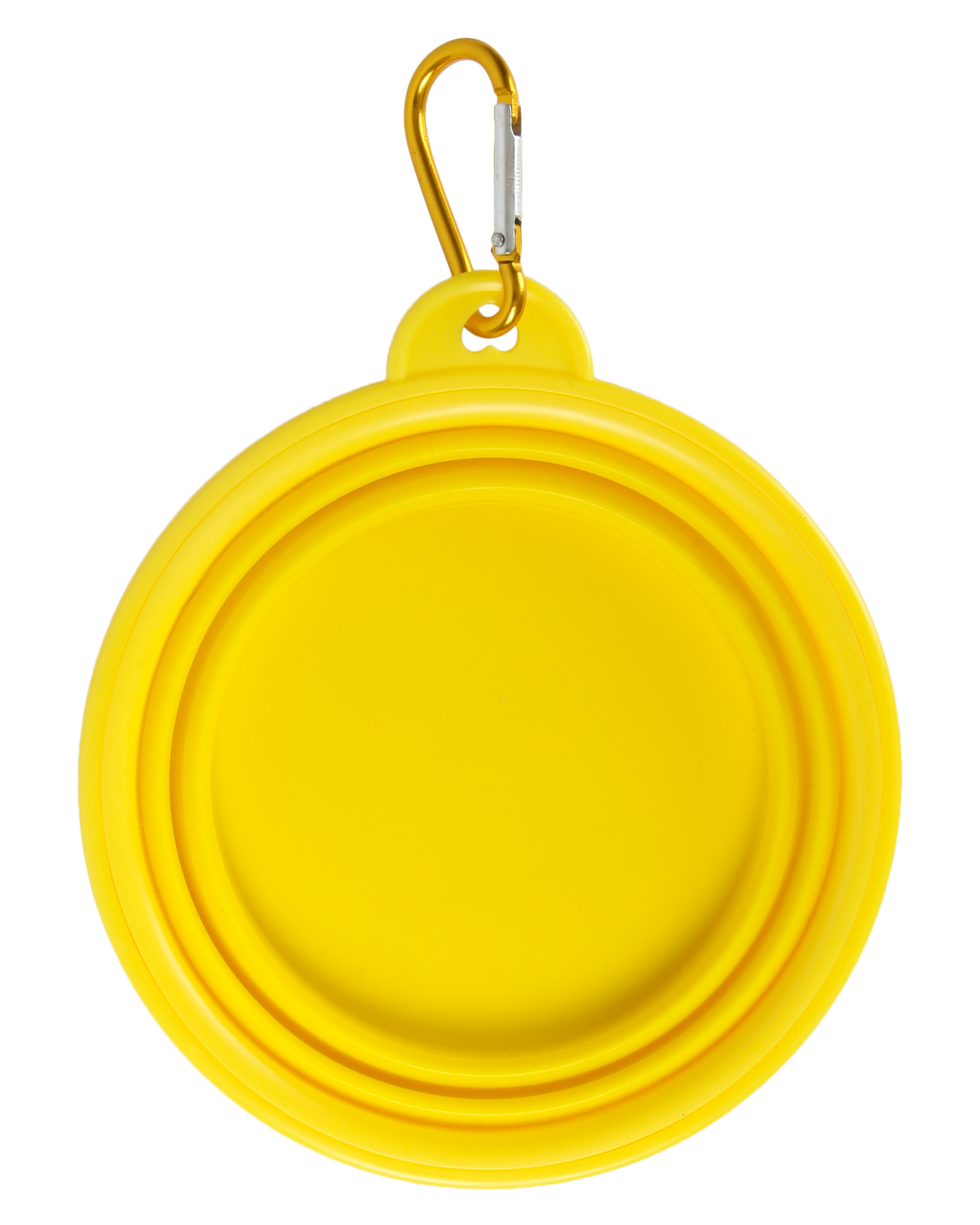 Миска силиконовая Barbaks Источник складная желтая 350мл - фото 4