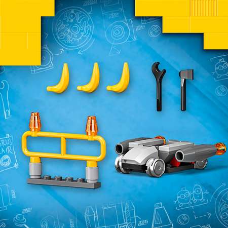 Конструктор LEGO Minions Миньоны в лаборатории Грю блочный
