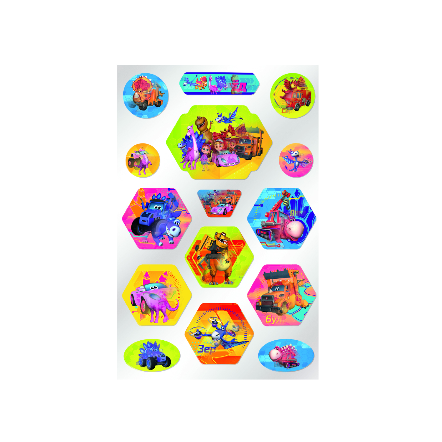 Наклейки Mobile 15 шт. - фото 2