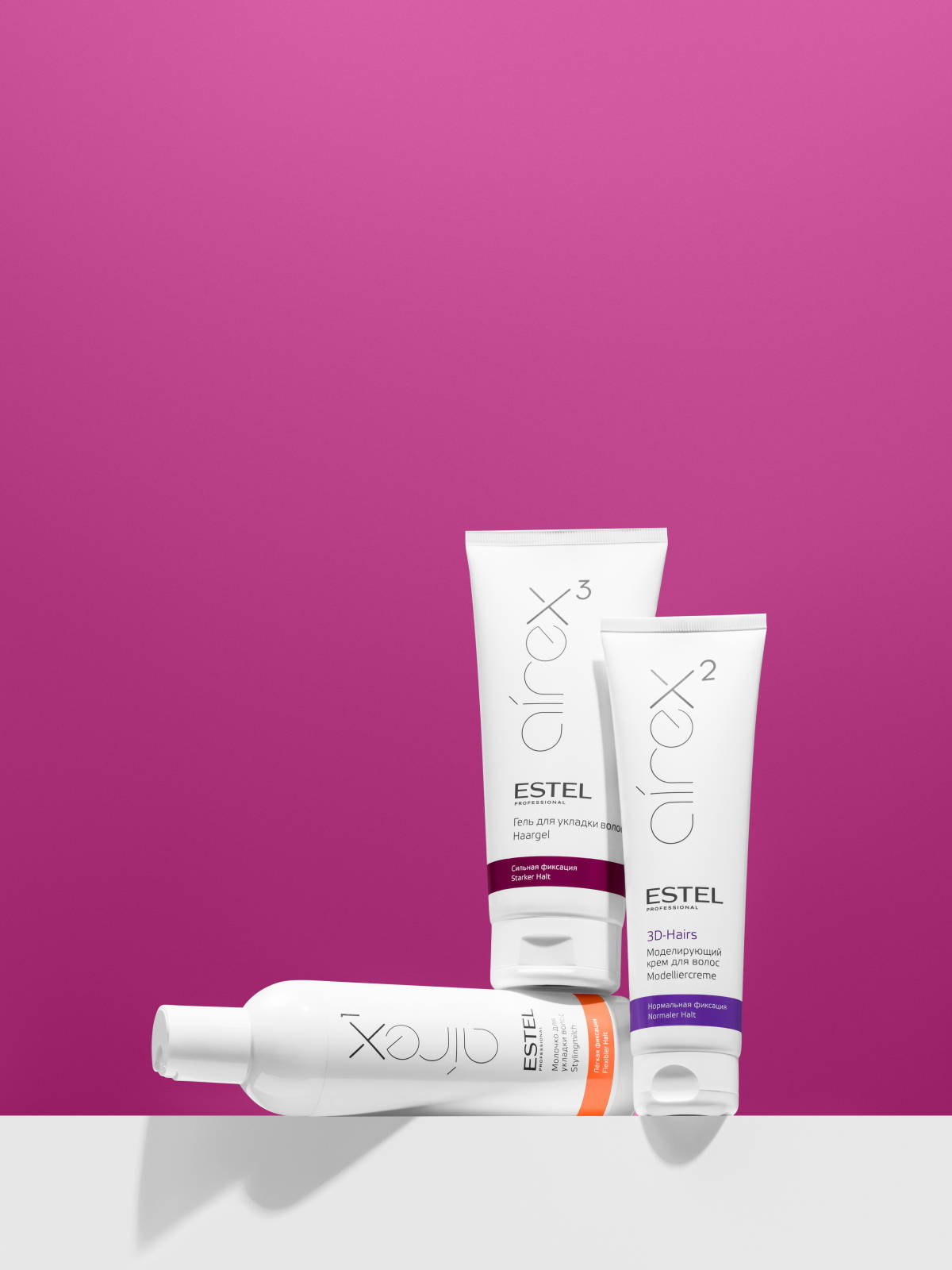 Крем для волос ESTEL нормальной фиксации моделирующий 3D-Hairs 150 мл - фото 4