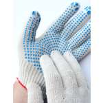 Перчатки ХБ с ПВХ