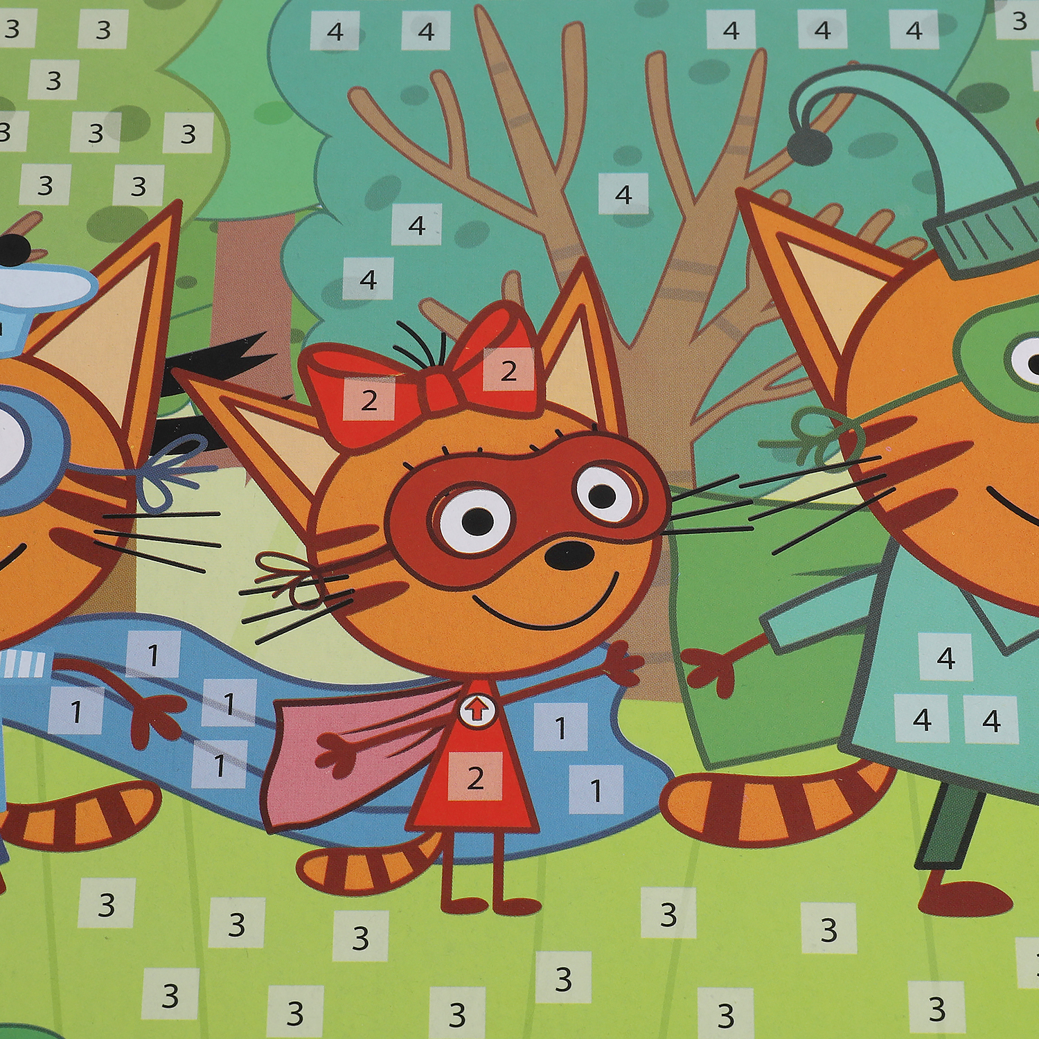 Мозаика Multiart Три кота - фото 4