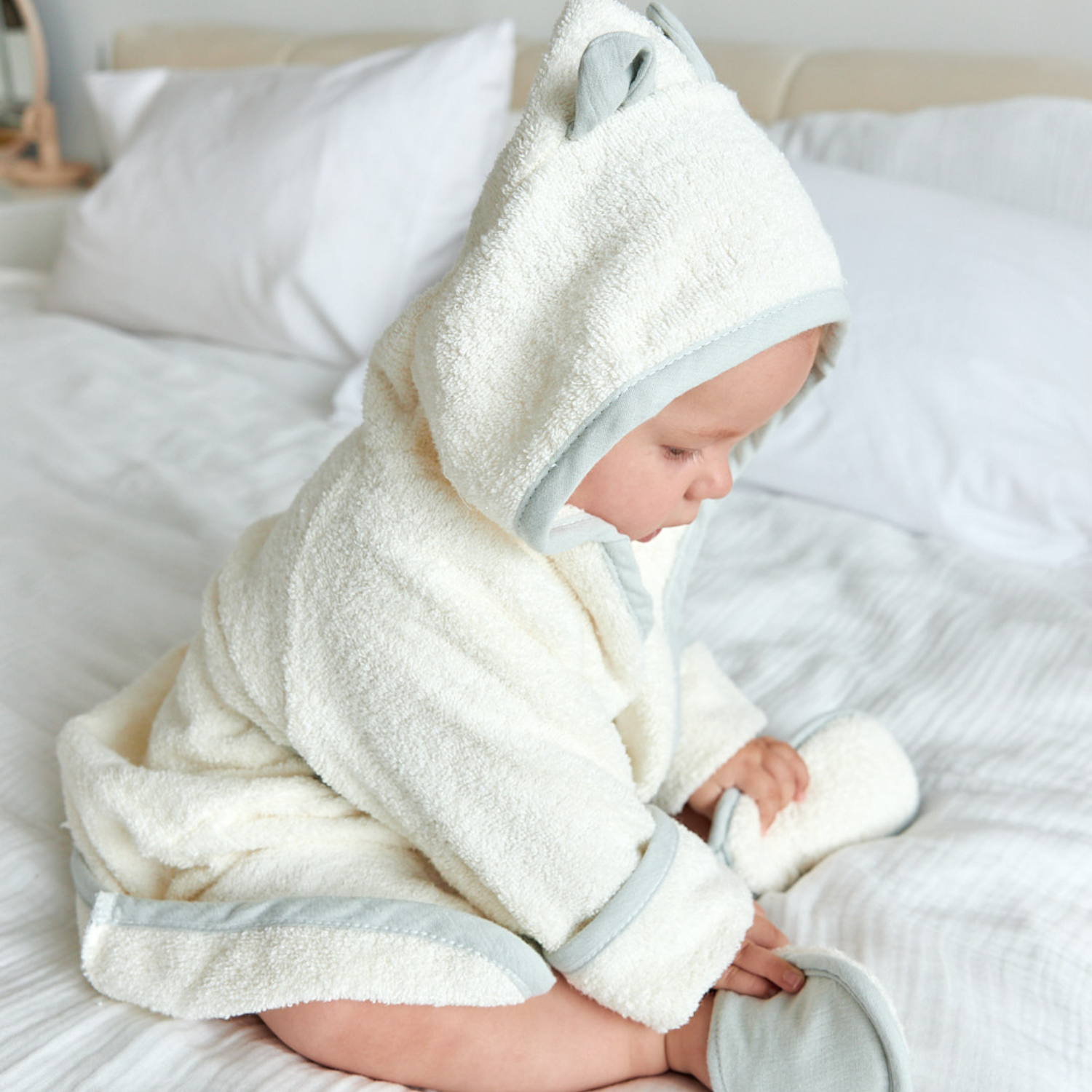 Полотенце уголок Bebekevi 4 шт. - фото 3