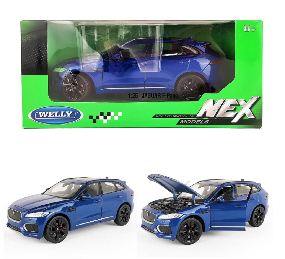 Автомобиль Welly Jaguar Jaguar F-Pace 1:24 24070W - фото 1