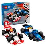 Конструктор LEGO City Машины Williams Racing и Haas 92 дет.