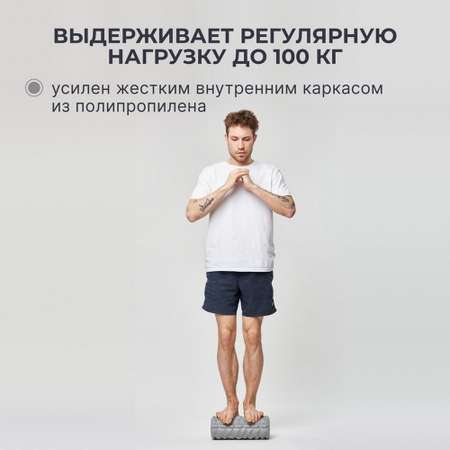 Набор массажных роликов Dare to Dreams рифленый и гладкий