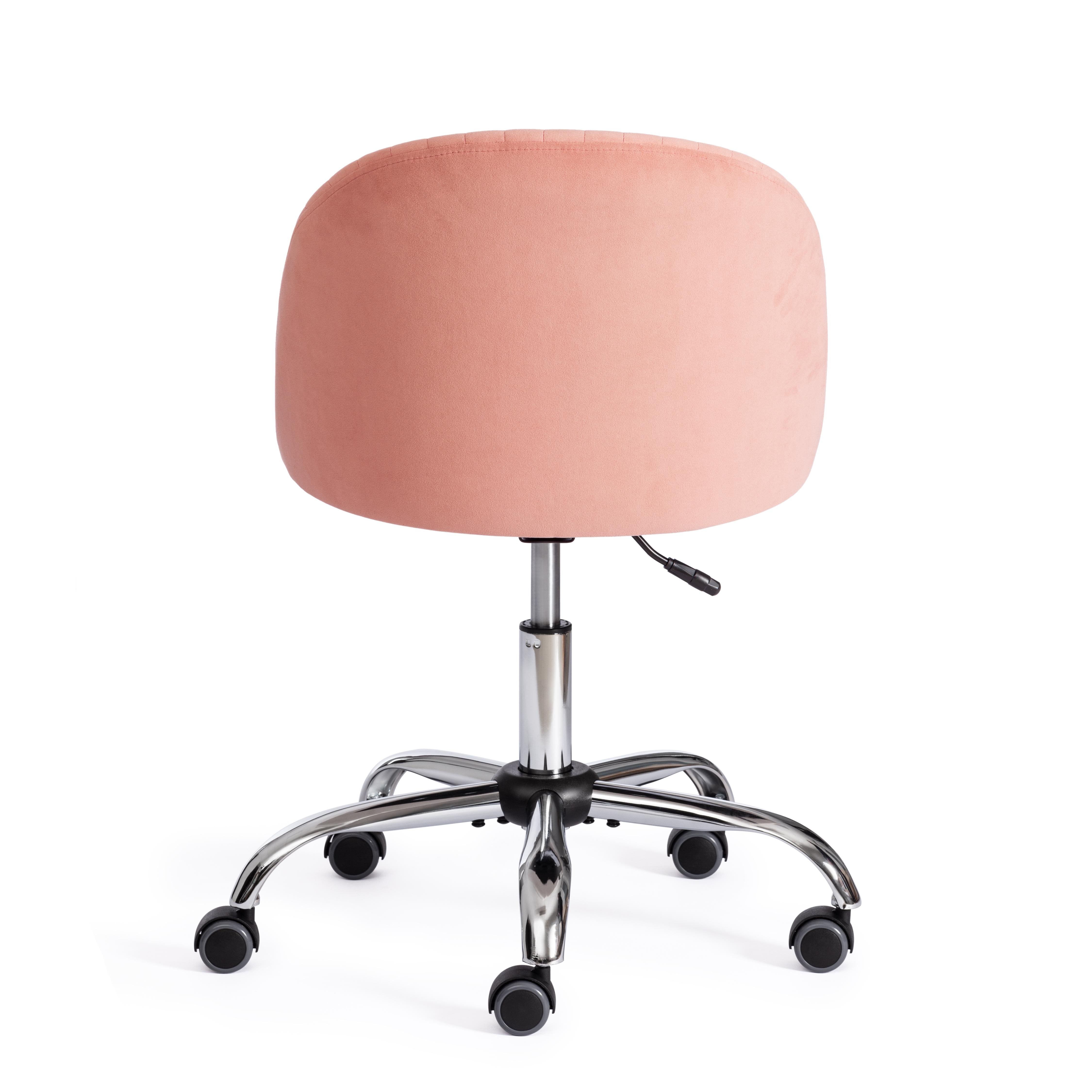 Компьютерное кресло TETCHAIR флок, розовый - фото 9