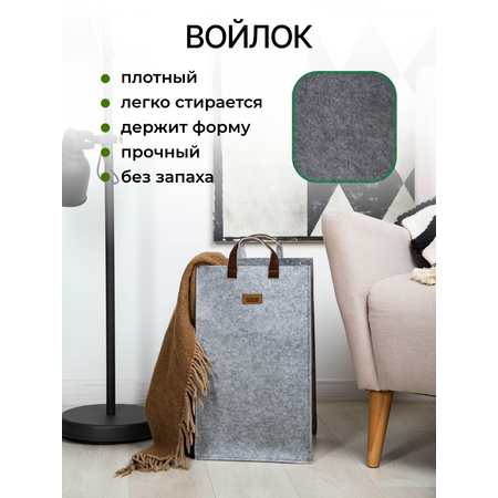 Органайзер для хранения Eva Elegance 30х30х50см 40л