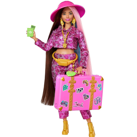 Кукла модельная Barbie Экстра Флай Сафари