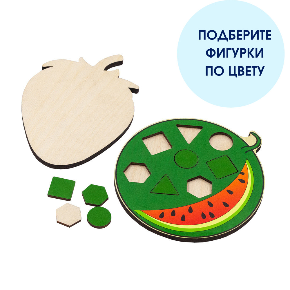 Настольная игра Alatoys Сортер Фрукты в ассортименте - фото 5
