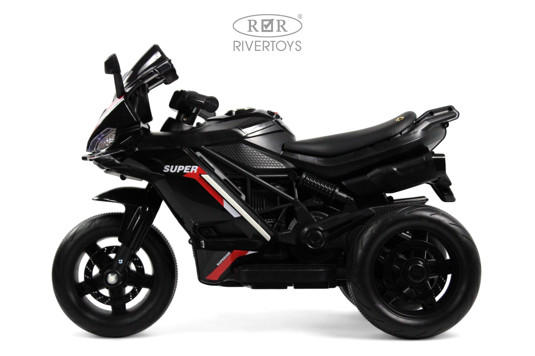 Электромобиль RIVERTOYS K002PX-A-BLACK - фото 3