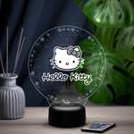 Ночник Hello Kitty в круге