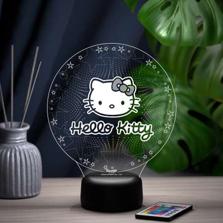 Ночник Hello Kitty в круге