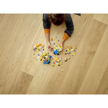 Конструктор LEGO Minions Миньоны и дом блочный