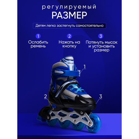 Роликовые коньки Saimaa 35