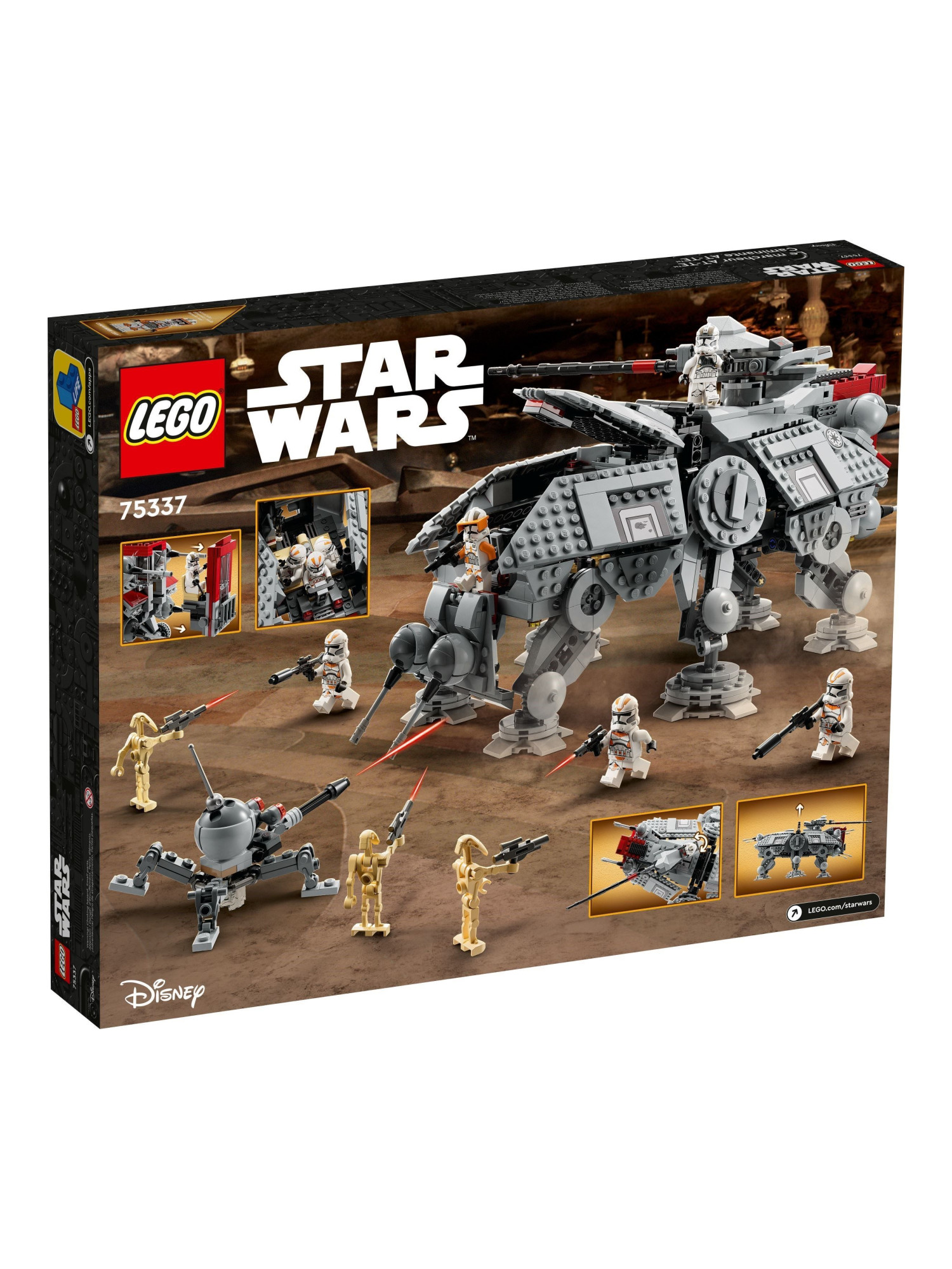Конструктор LEGO Star Wars Шагоход АТ-ТЕ 1082 дет. - фото 3